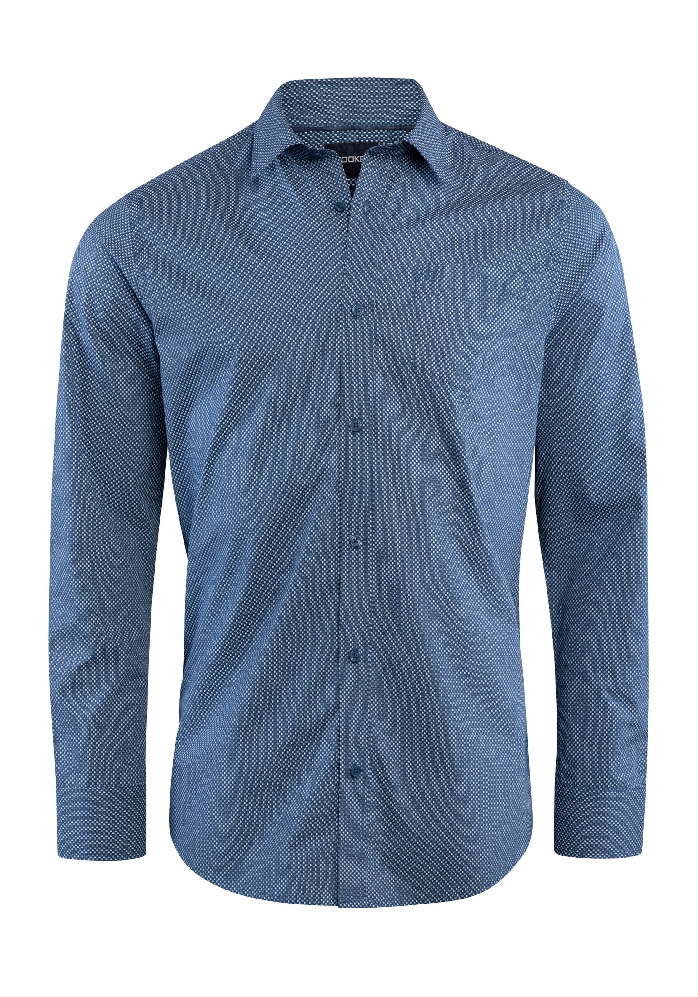 Stooker Men Button Up Shirt 'HUGH' in Blue: front