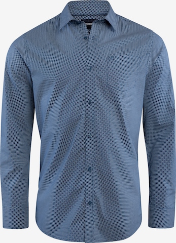 Stooker Men Button Up Shirt 'HUGH' in Blue: front
