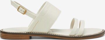 Marc O'Polo Sandalen met riem in Beige