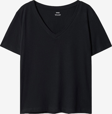MANGO Shirt 'CHALAPI' in Black: front