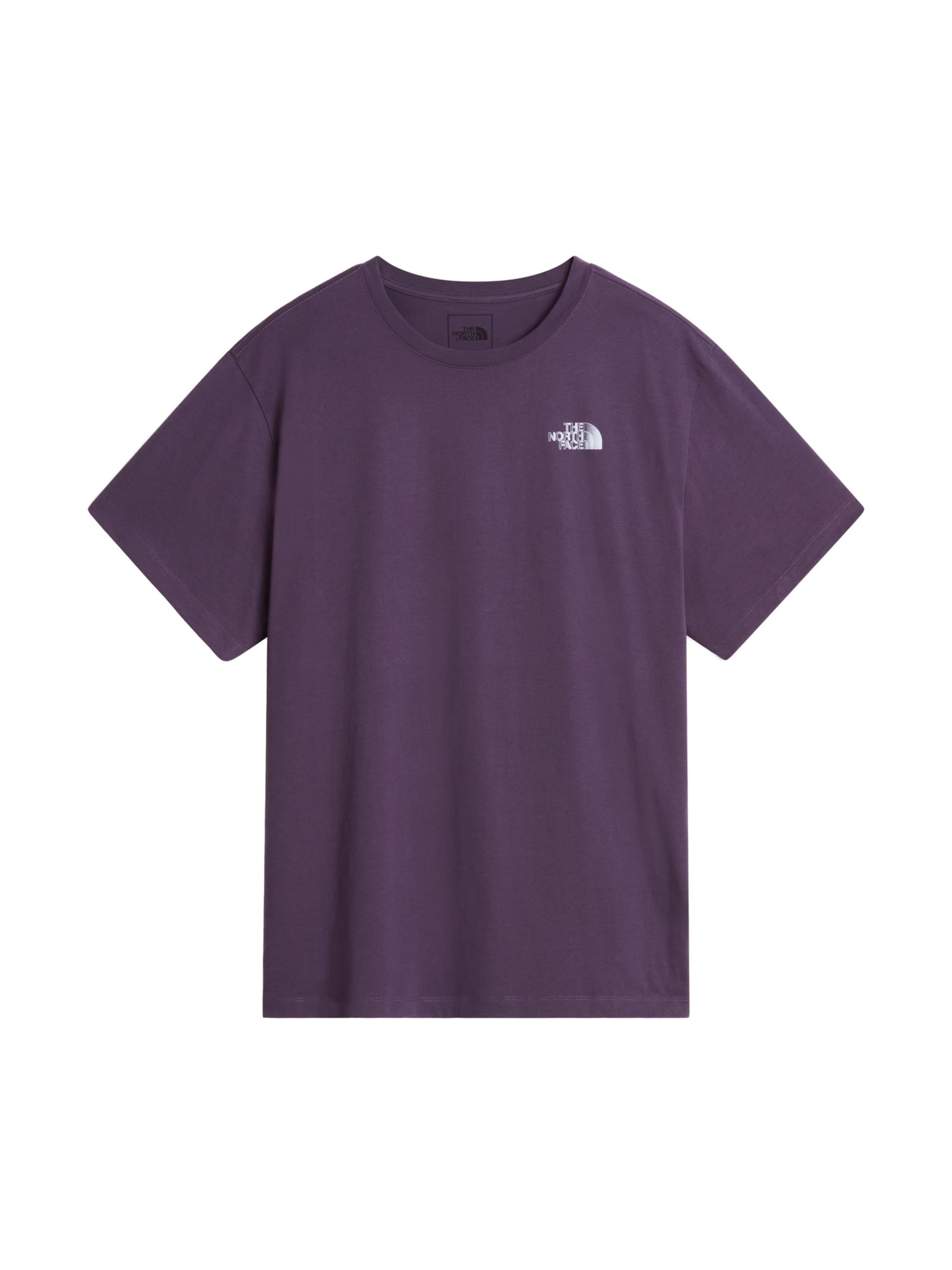 THE NORTH FACE Μπλουζάκι 'All The Way To The Top' σε λιλά: μπροστά
