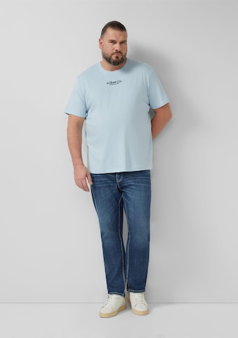 T-Shirt s.Oliver en bleu : devant