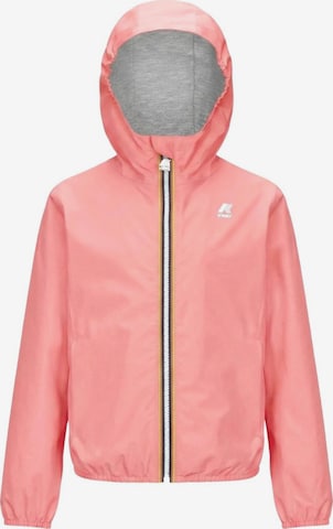 Veste mi-saison 'K-WAY KIDS P. LILY STRETCH POLY JERSEY GIUBBINO' K-Way en rose : devant