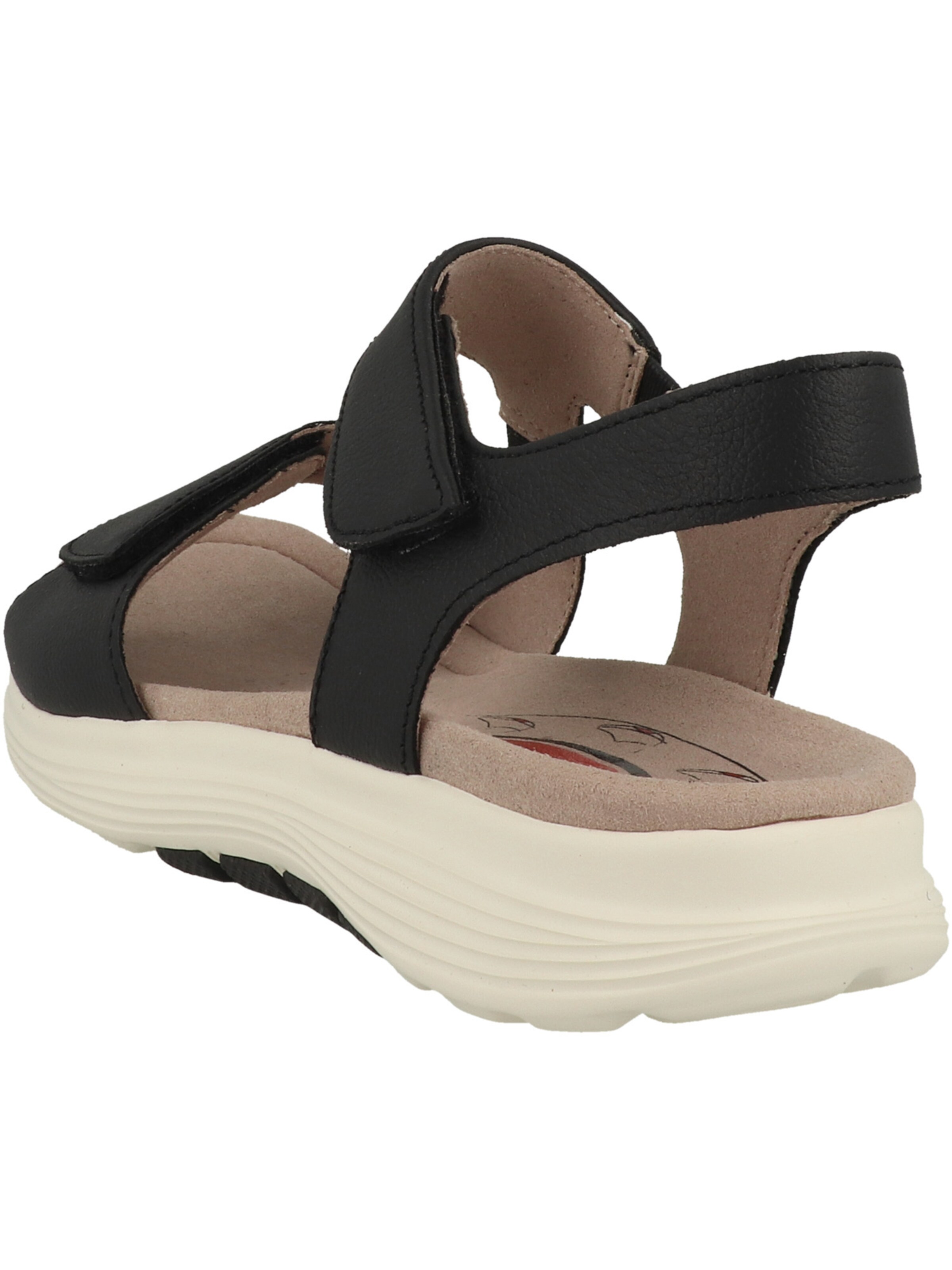 Rollingsoft - Sandalias de trekking en negro
