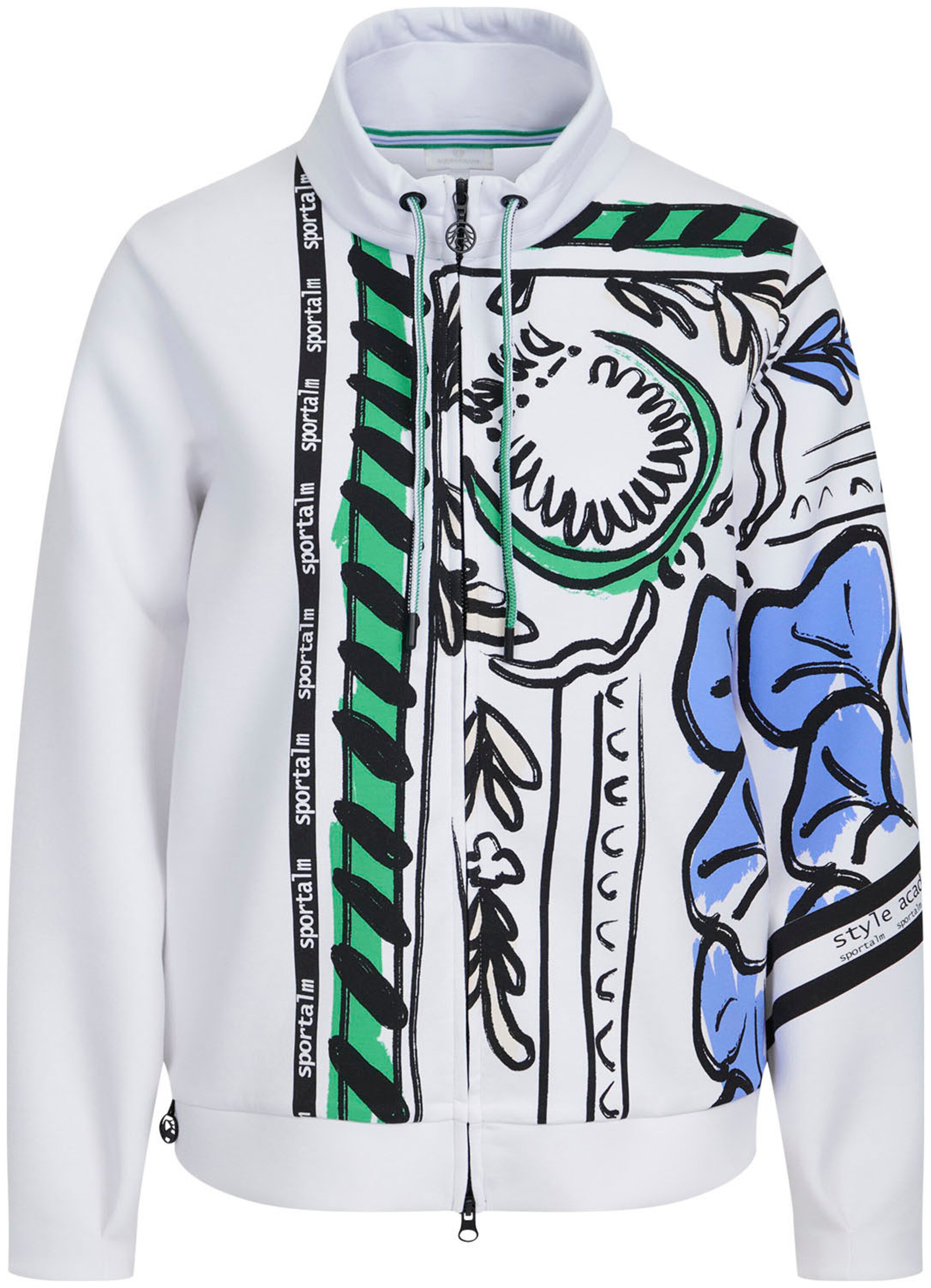 Sportalm Kitzbühel Sweatshirt in White: front