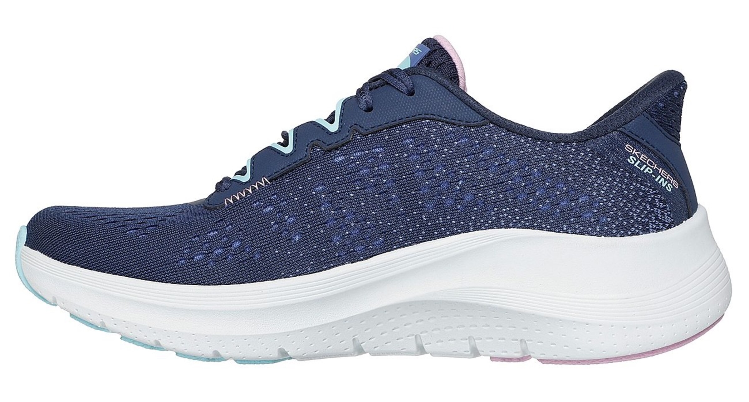 SKECHERS Sneaker in Blau