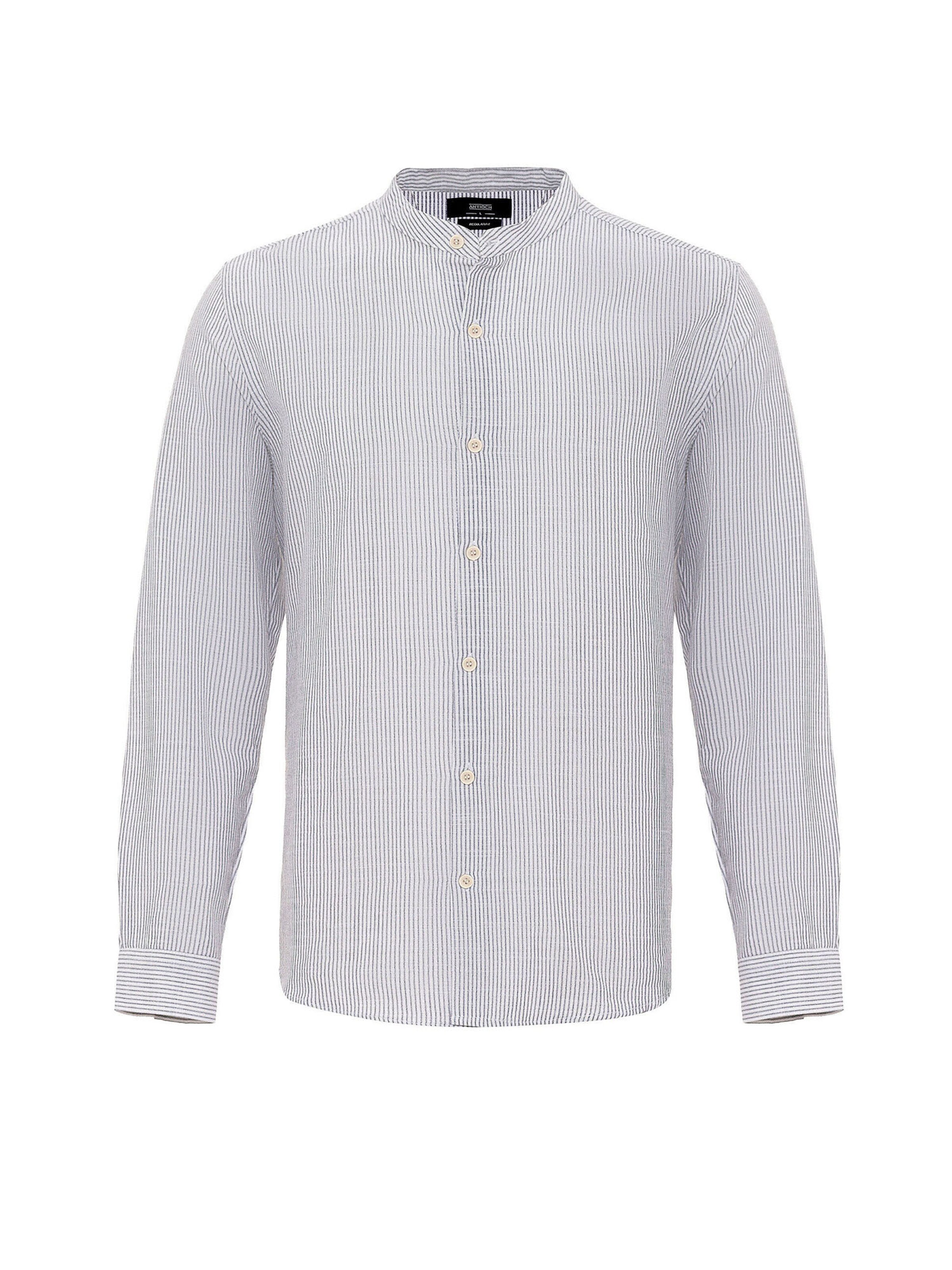 Camicia Antioch di colore blu chiaro / bianco, Visualizzazione prodotti