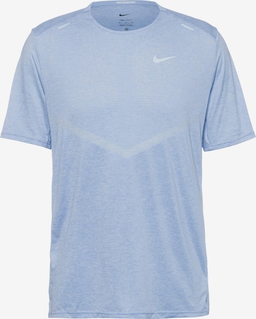 NIKE Performance Shirt 'Rise 365' in Blue: front