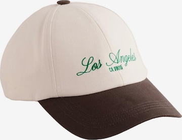 Next Cap in Beige: Vorderseite