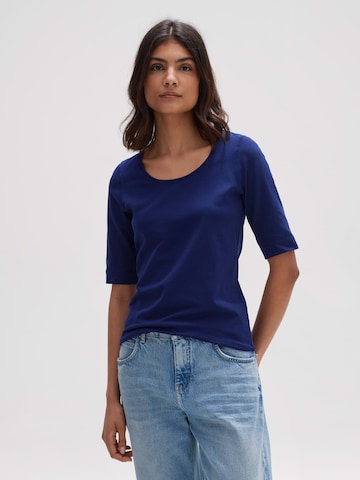 OPUS Majica 'Sanika' | modra barva: sprednja stran