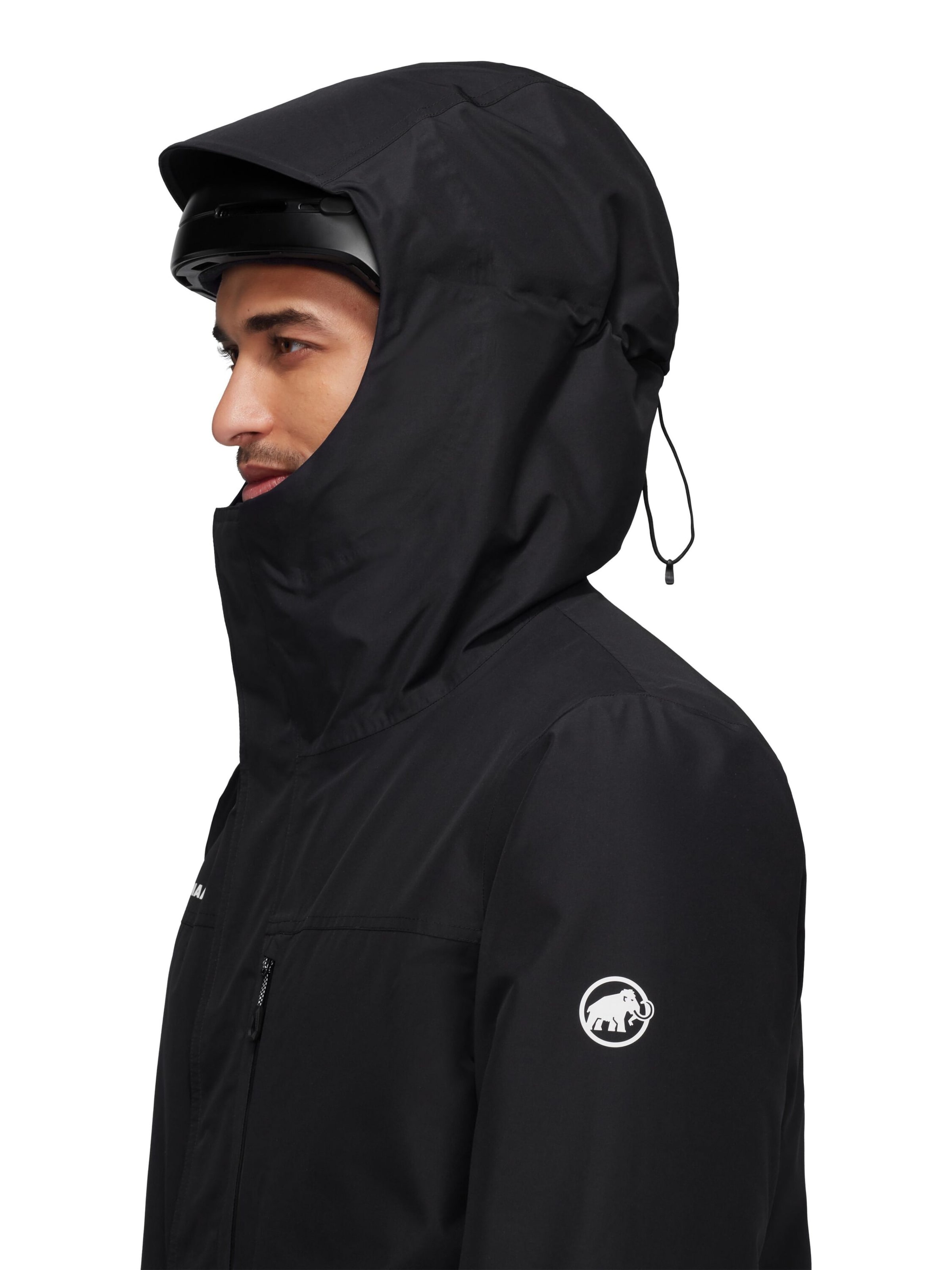 MAMMUT Athletic Jacket 'Fall Line Hs' in Black