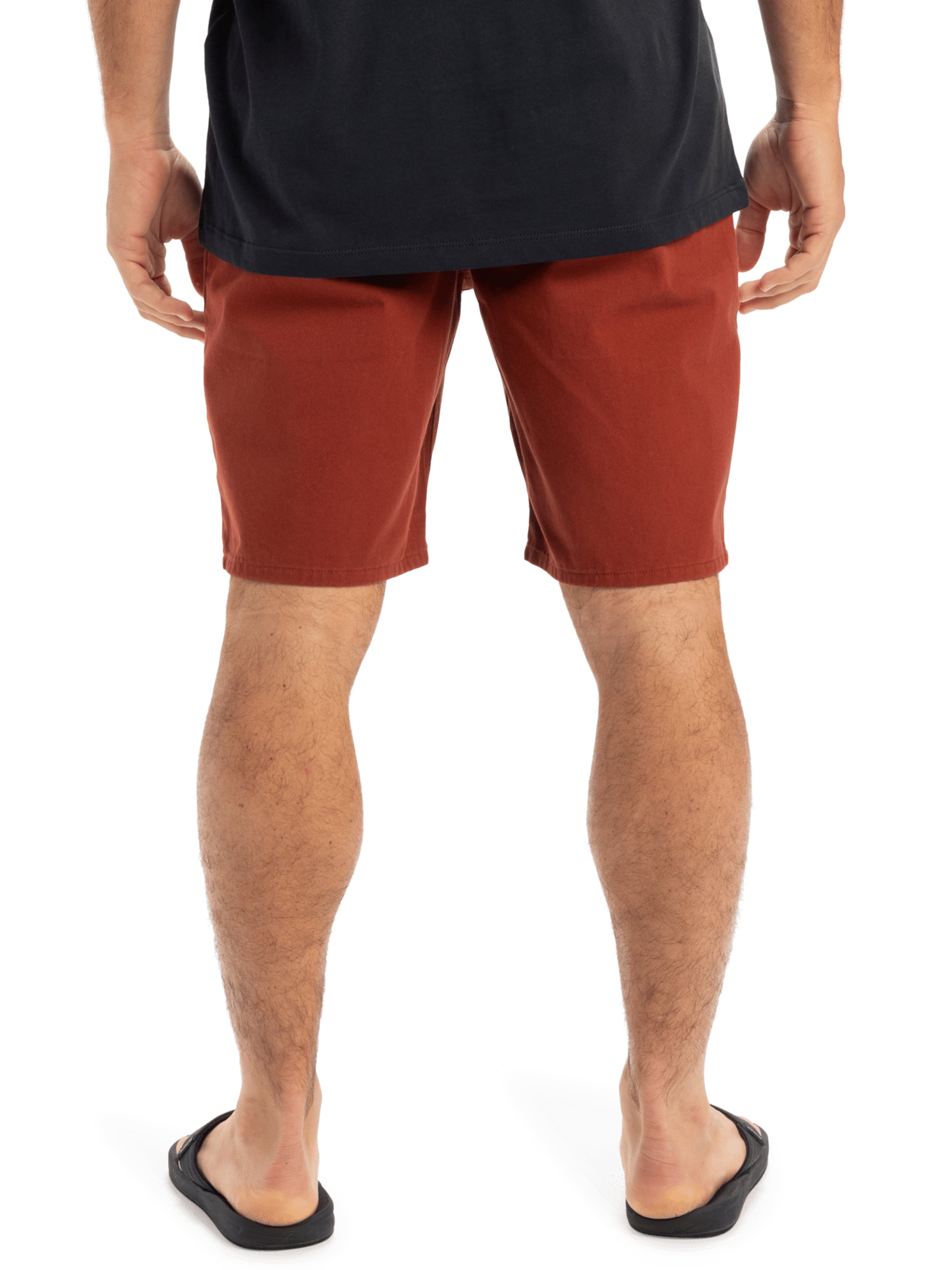 QUIKSILVER Loose fit Chino Pants 'Everyday 20' in Brown