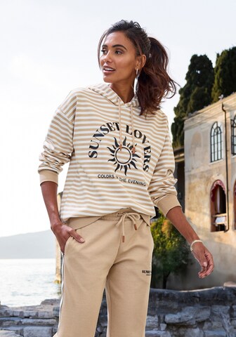 H.I.S Wide Leg Hose in Beige