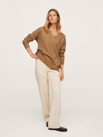 Pull-over 'Canadav' MANGO en marron