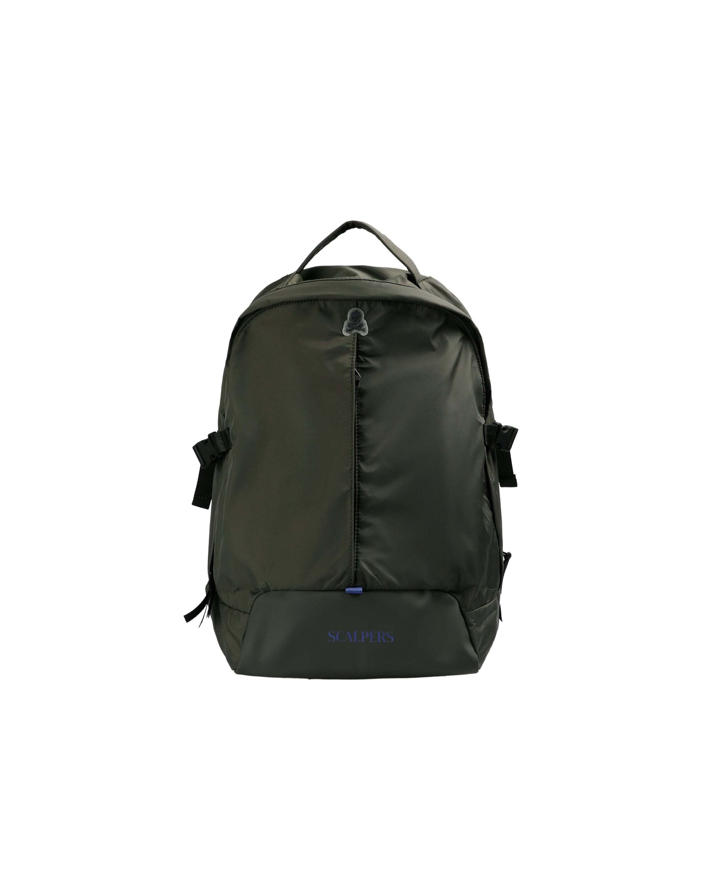 Scalpers Seljakott 'New Block', värv roheline: eest vaates