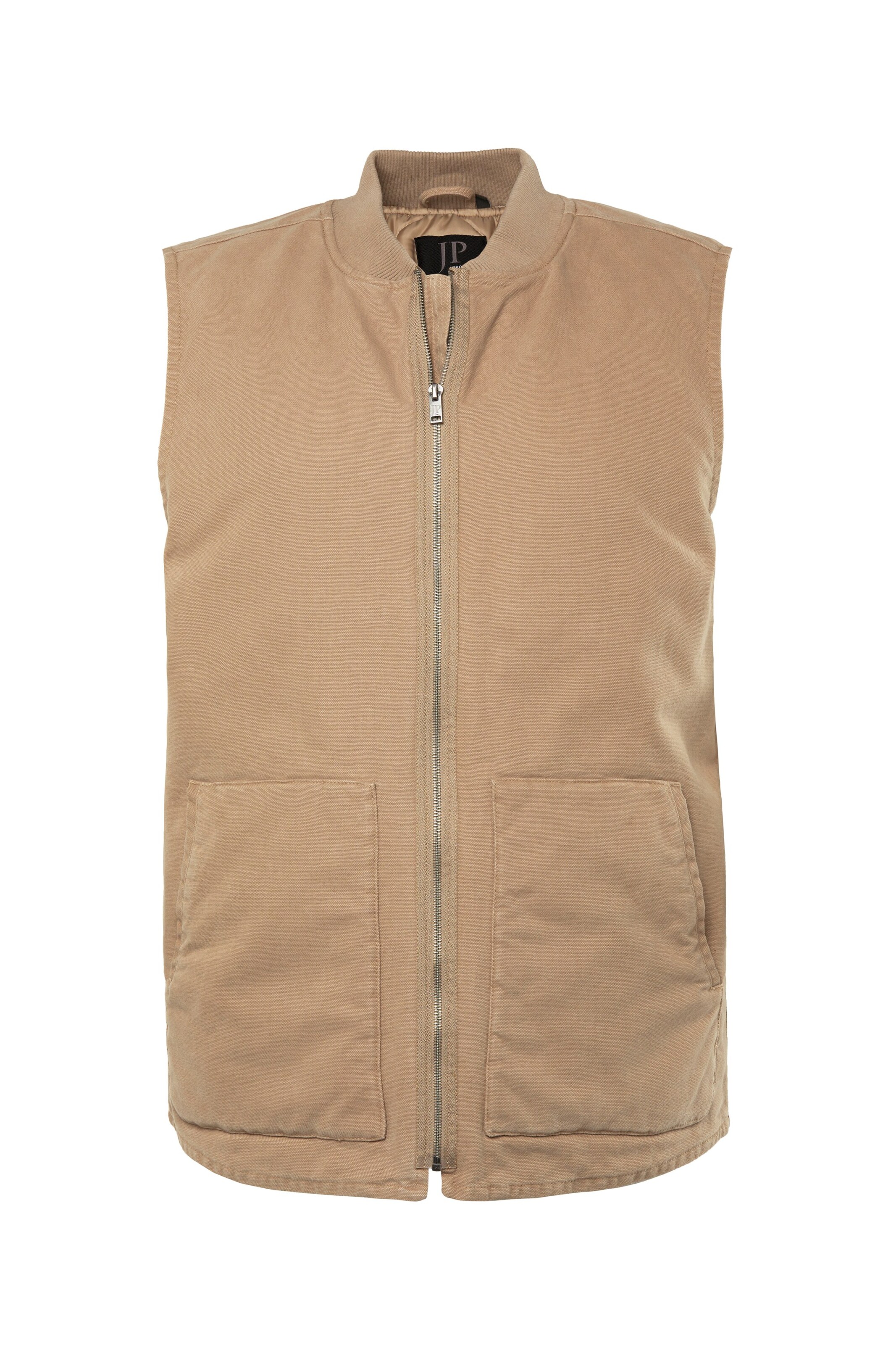 JP1880 Weste in Beige: Vorderseite