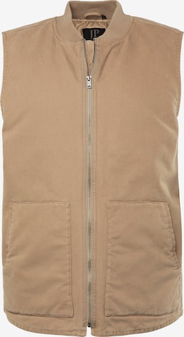 JP1880 Bodywarmer in Beige: voorkant