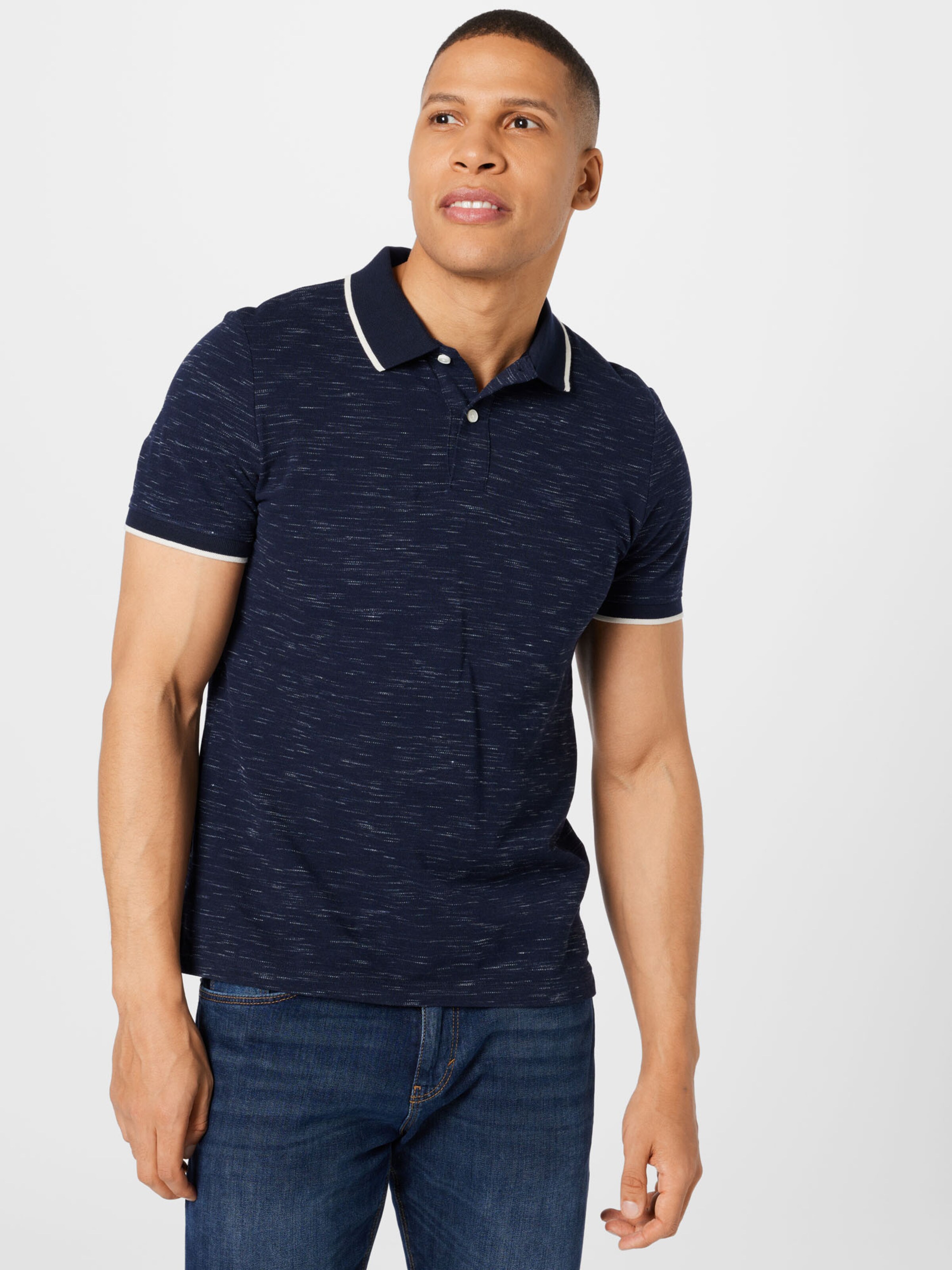 Männer Große Größen s.Oliver Poloshirt in Navy - CN46822 Männer Große Größen s.Oliver Poloshirt in Navy - CN46822