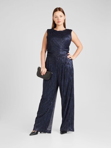 SWING Curve Jumpsuit in Blau