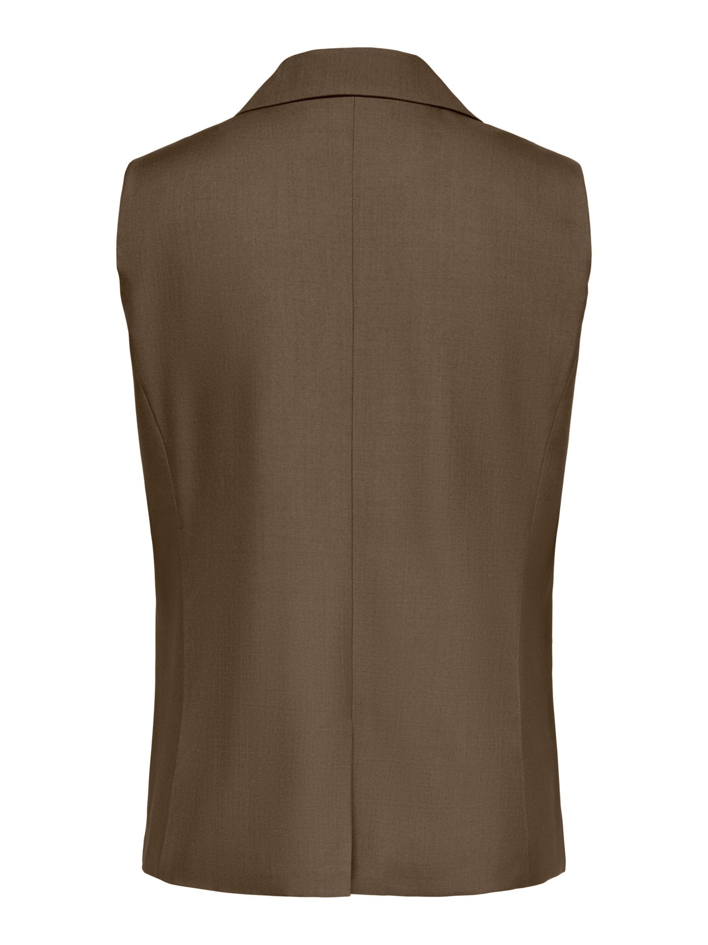 ONLY Carmakoma Gilet 'CARVictoria' in Bruin
