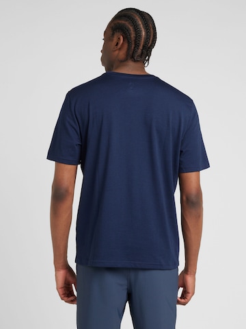 T-Shirt fonctionnel SKECHERS en bleu
