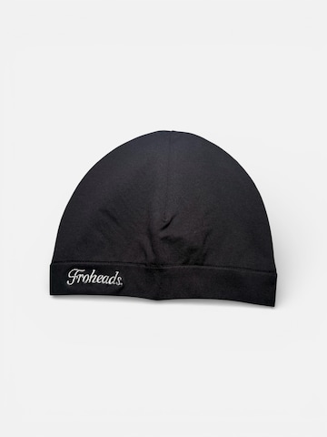 Froheads Mütze 'Premium Skullcap'‌‌‌‌‌‌‌ in Schwarz: Vorderseite