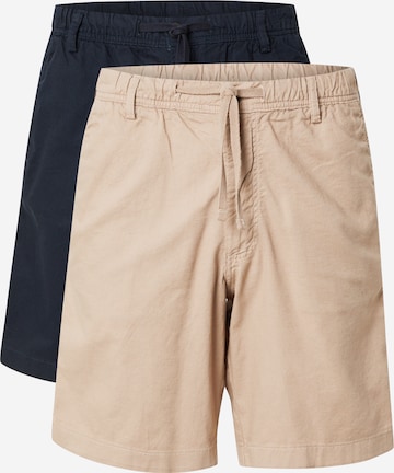 Pantalon chino 'JPSTJaiden' JACK & JONES en beige : devant