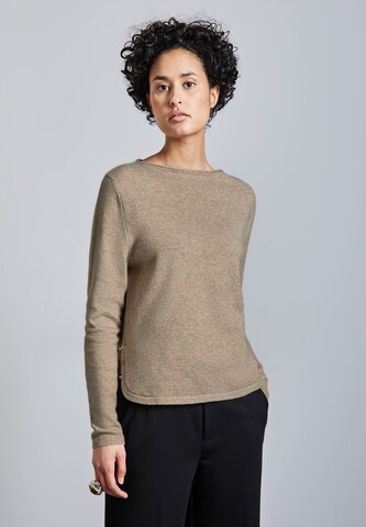STREET ONE Pullover in Beige: Vorderseite