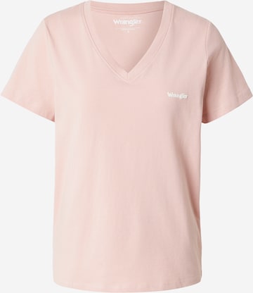 WRANGLER Paita värissä vaaleanpunainen: etupuoli