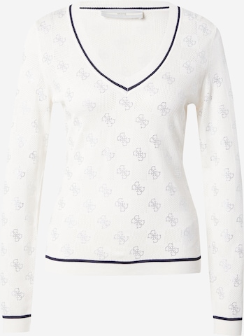 Pull-over 'ROSIE' GUESS en beige : devant