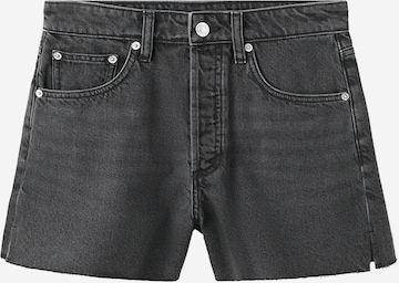 MANGO Regular Farkut 'ANDY' värissä musta: etupuoli