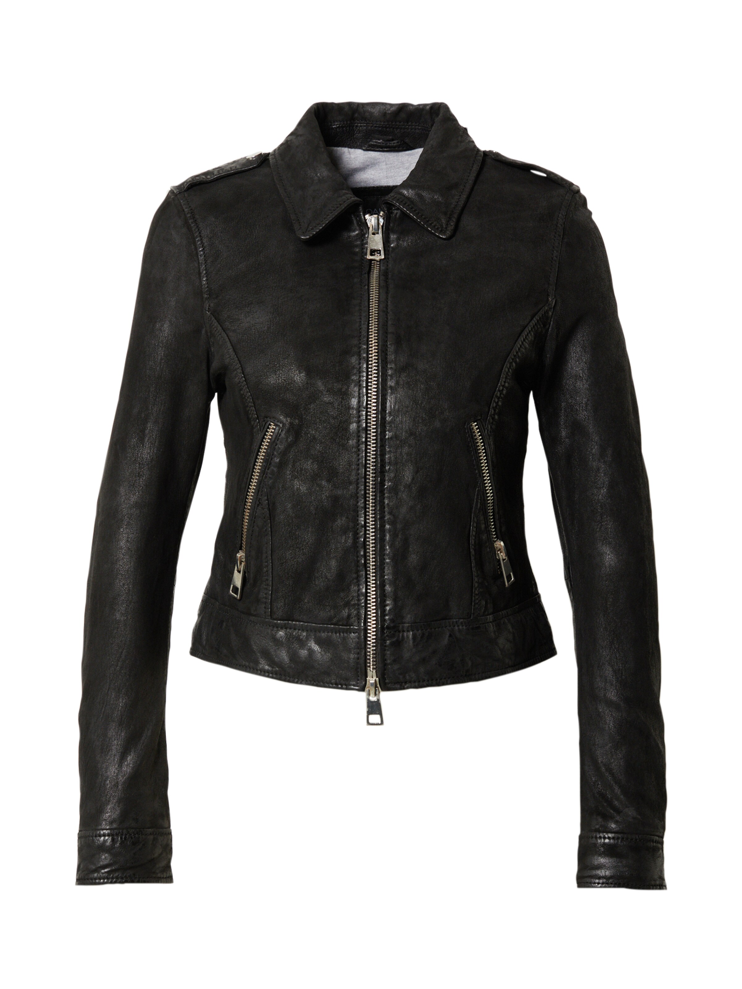 OAKWOOD Overgangsjakke 'JADE' i sort: forside