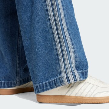 Wide leg Jeans 'Adicolor Firebird' di ADIDAS ORIGINALS in blu