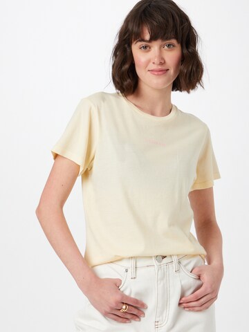 DENHAM Shirt 'CAMELLIA' in Geel: voorkant