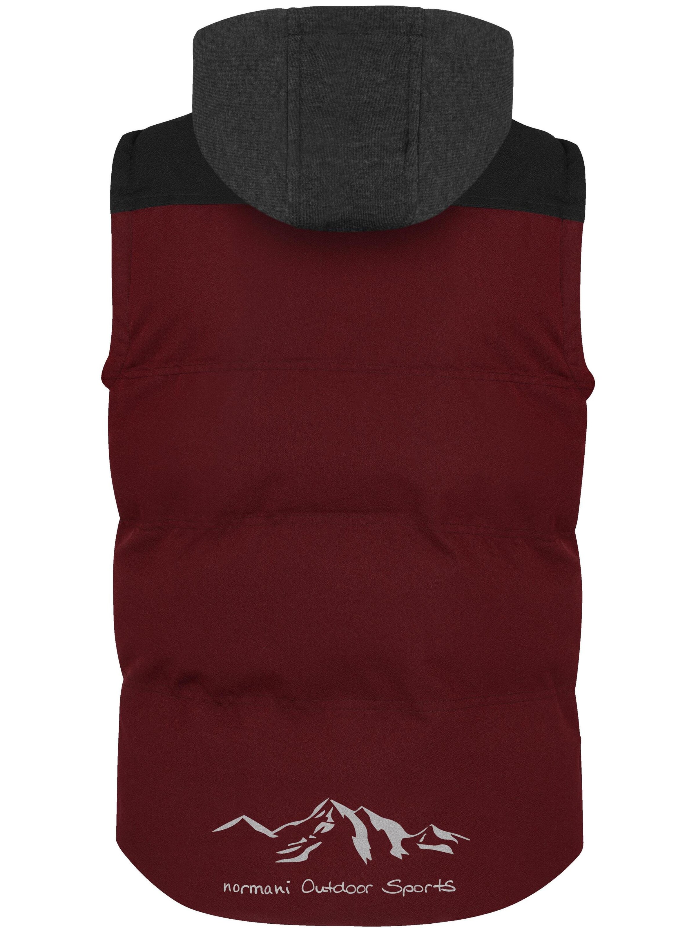 Gilet de sport 'Skien' normani en rouge
