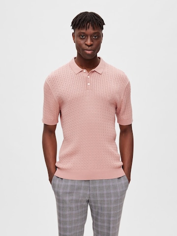 SELECTED HOMME Sweater 'Madden' in Pink: front