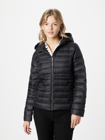 TOMMY HILFIGER Between-Season Jacket in Black: front