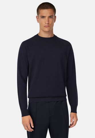 Pull-over 'B Tech' Boggi Milano en bleu : devant