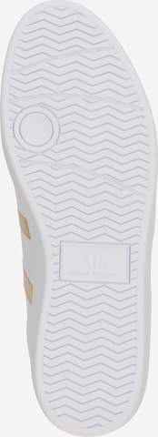 Sneaker low de la ARMANI EXCHANGE pe alb