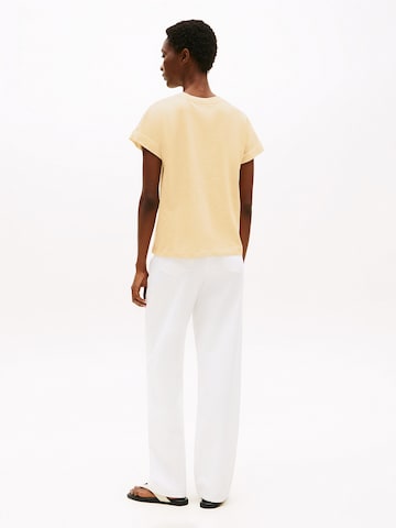 TOMMY HILFIGER T-Shirt in Gelb