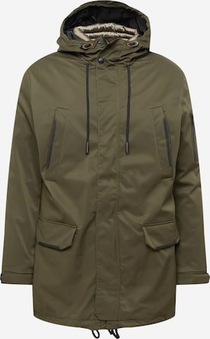 ESPRIT Between-Seasons Parka in Green: front