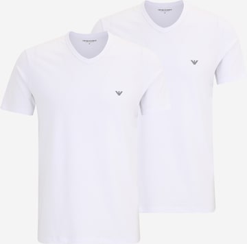 Emporio Armani Koszulka w kolorze biały: przód