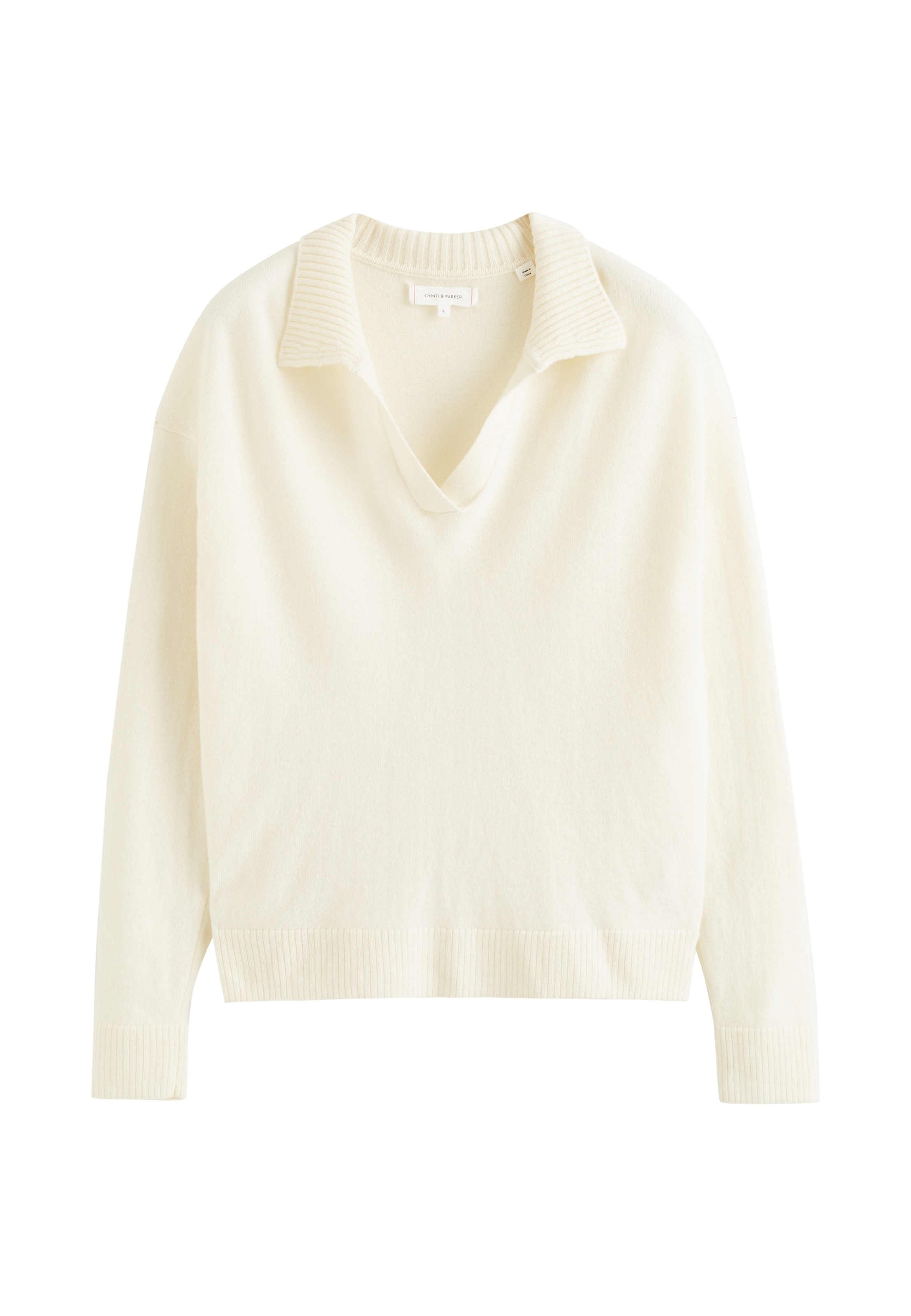 Chinti & Parker Pullover 'Basics' i beige: forside
