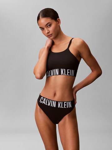 Calvin Klein Swimwear Bikini bottom 'Intense Power' in Schwarz: Vorderseite