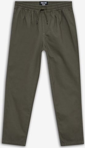 Regular Pantalon SOMETIME SOON en vert : devant