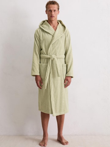 Marc O'Polo Bademantel 'Timeless' in Grün: Vorderseite
