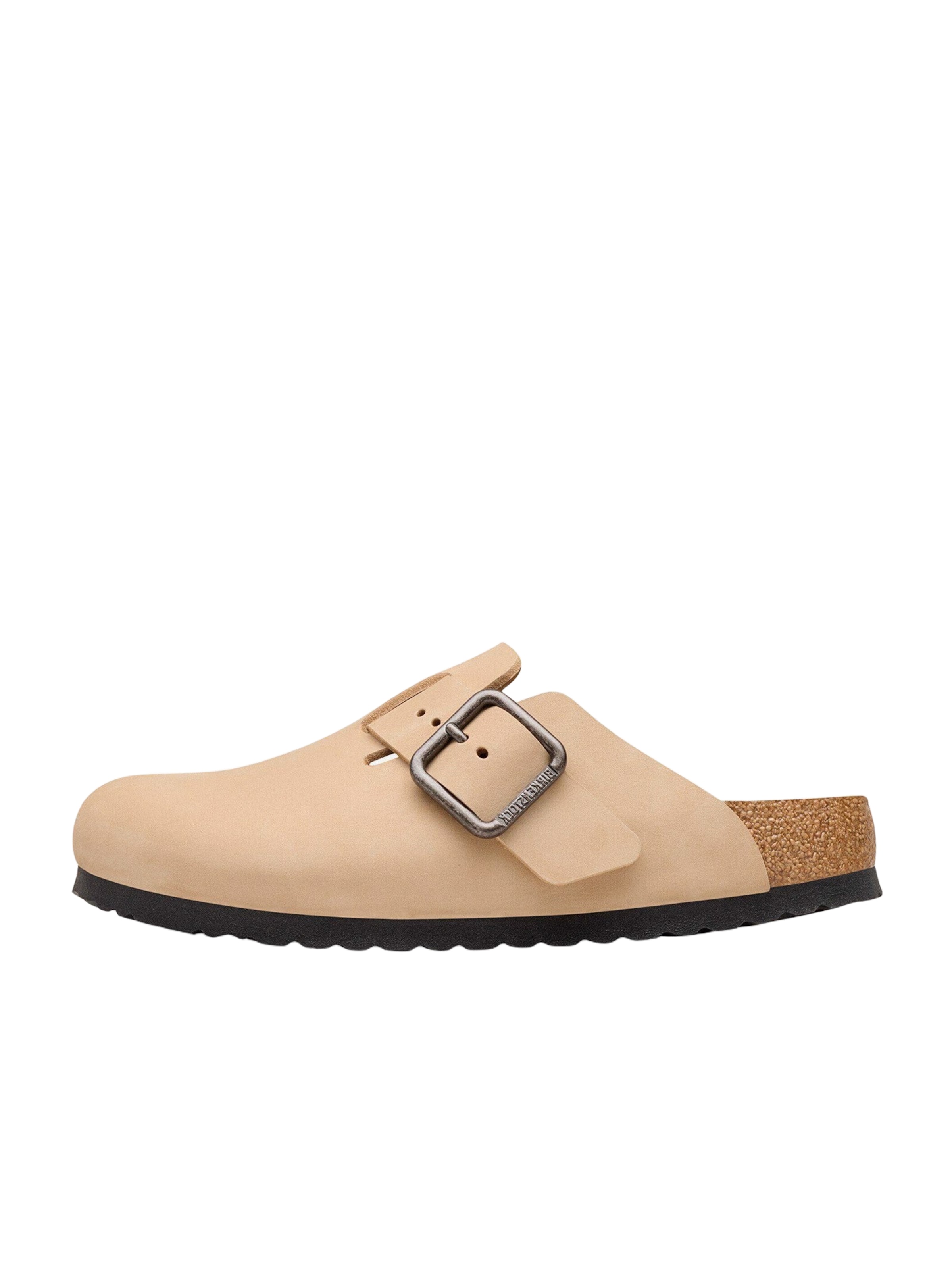 Clogs 'Boston' di BIRKENSTOCK in beige: frontale