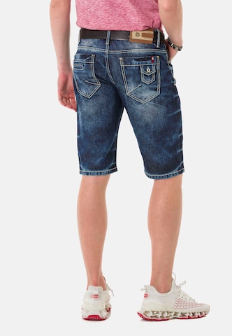 CIPO & BAXX Regular Shorts in Blau