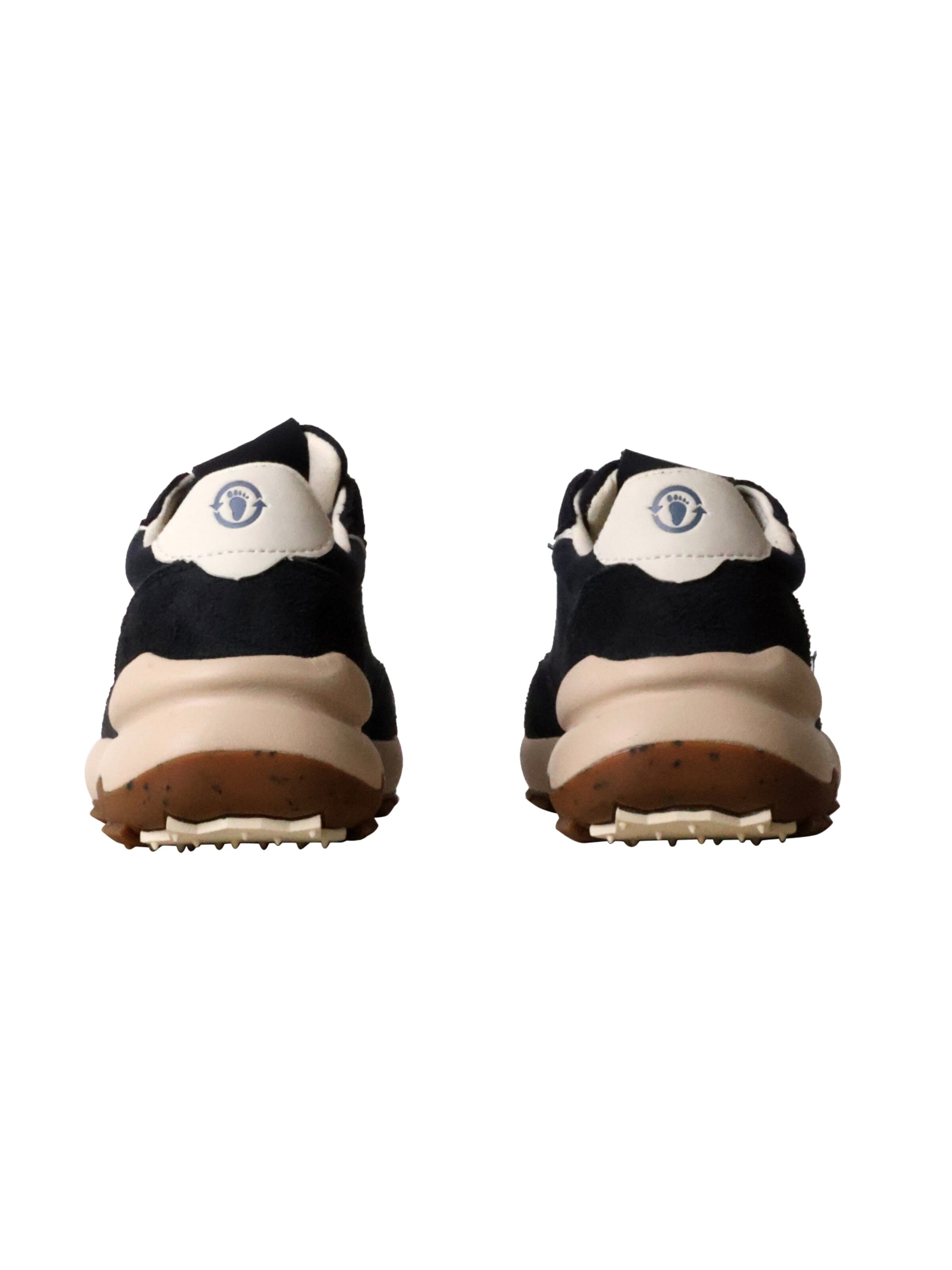 Tamaris Athletic lace-up shoe 'Estellencs-Sneaker aus Leder' in Blue