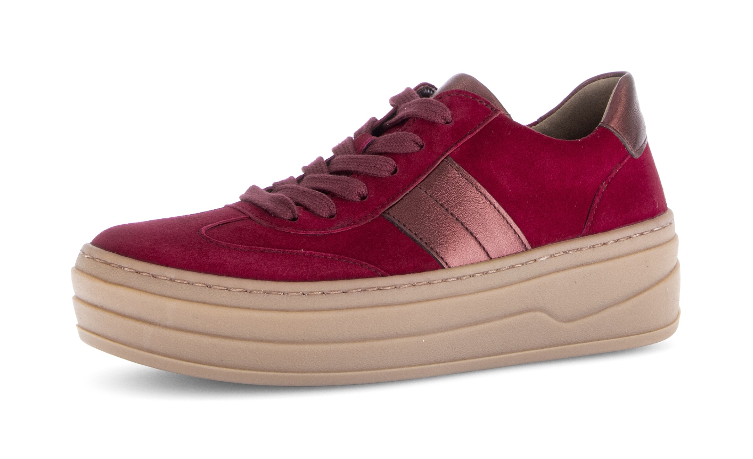 GABOR Sneakers in Red: front